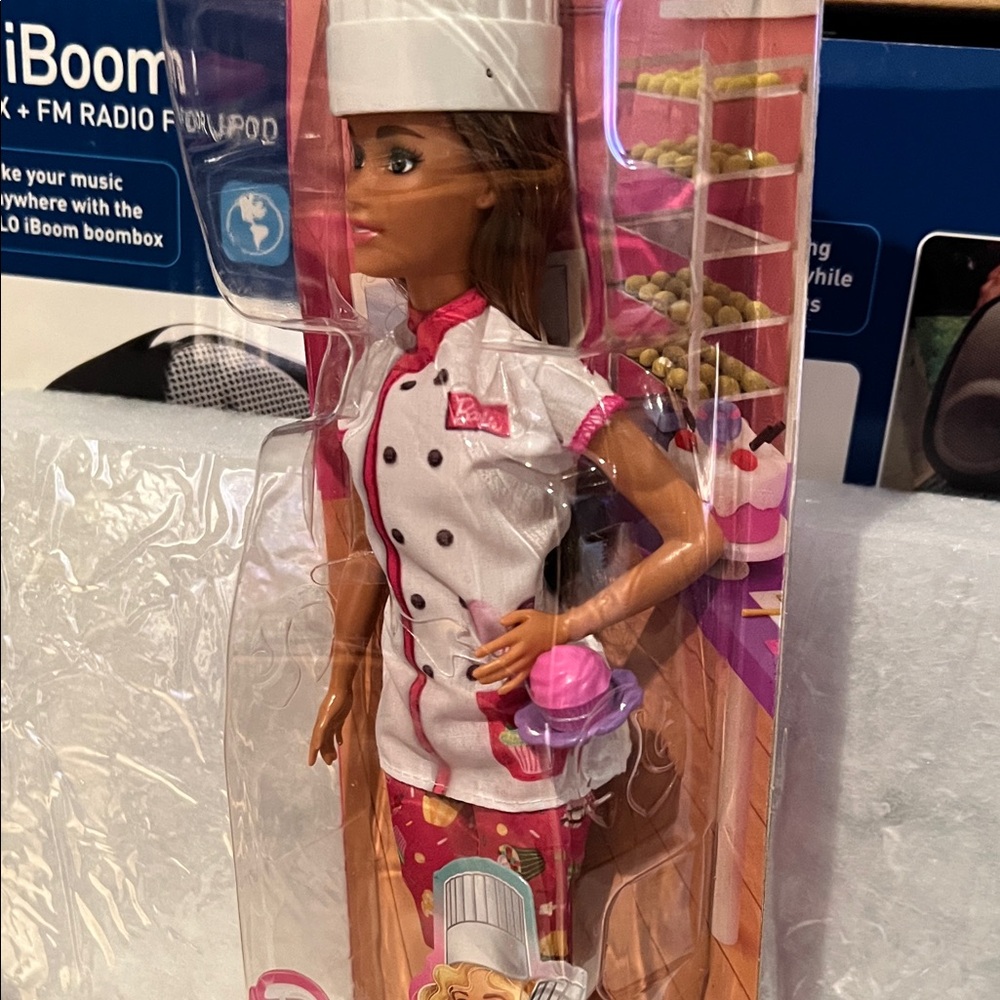 Barbie Doll Pastry Chef You Can Be Anything  NEW - Picture 7 of 9